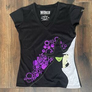 Wear Wicked 2012 Broadway Musical Cut & Sew Faces Women's Size Large T-Shirt Oz